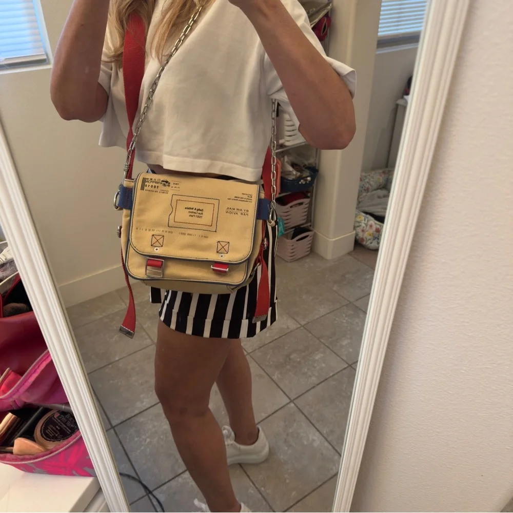 Zadig&Voltaire Canvas Messenger Bag - Picture 12 of 12